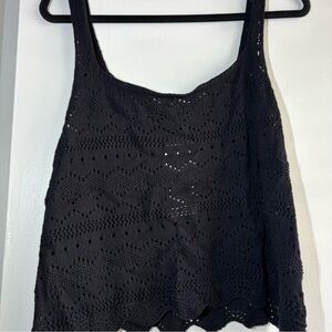 NWT Jessica Simpson Crochet Knit Tank Top